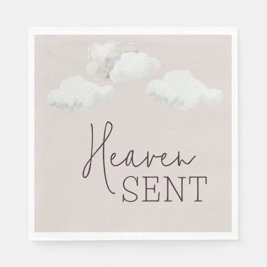 夢の男女兼用天国がジェンダーの暴露を送信 スタンダードランチョンナプキン (正面)