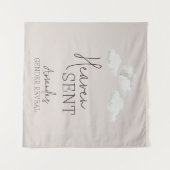 夢の男女兼用天国がジェンダーの暴露を送信 タペストリー (正面(横))