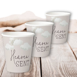 夢の男女兼用天国がジェンダーの暴露を送信 紙コップ