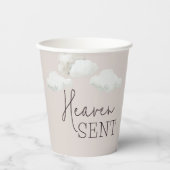 夢の男女兼用天国がジェンダーの暴露を送信 紙コップ (正面)