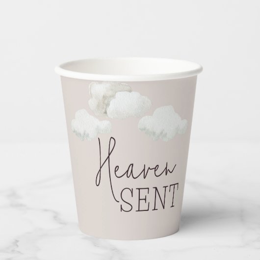 夢の男女兼用天国がジェンダーの暴露を送信 紙コップ (正面)