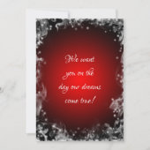 夢の真の来結婚式招待状 招待状 (正面)