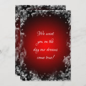 夢の真の来結婚式招待状 招待状 (正面/裏面)