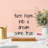 夢の真来のアクリルのサイン アクリルサイン (ウェディング)