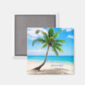 夢の真来の夢の大きい2インチスクエアマグネット マグネット (正面/裏面)