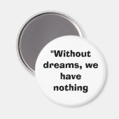 夢の磁石なしで マグネット (正面/裏面)