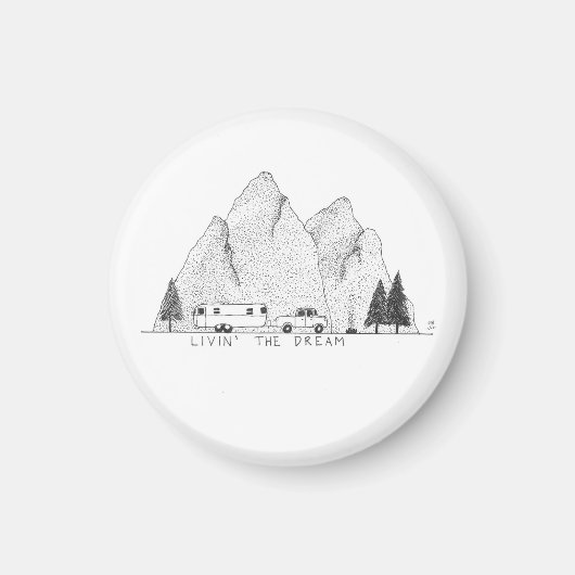 夢の磁石を描く マグネット (正面)