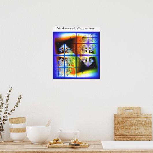 夢の窓 ポスター (キッチン)