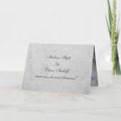 夢の結婚式招待状カード 招待状 (裏面)