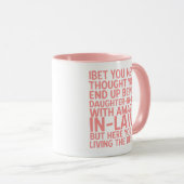 夢の義理の娘のおもしろい生活 マグカップ (正面右)