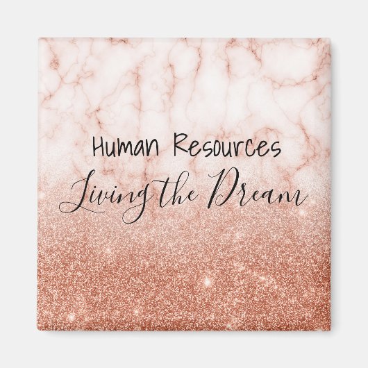 . .夢の職場に住む人材 マグネット (正面)