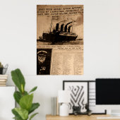 夢の船失った ポスター (ホームオフィス)