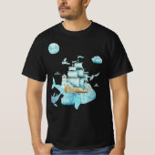 夢の船 海の冒険 Tシャツ (正面)