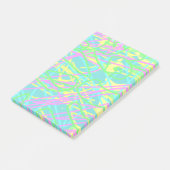 夢の色を書き込み文字のパタアートーン表現 ポストイット (アングル)