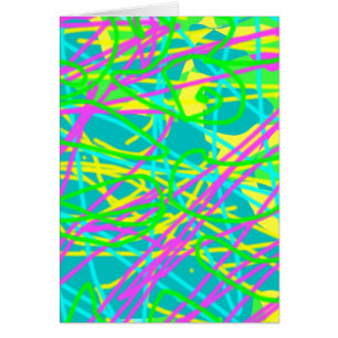 夢の色を書き込み文様を表現アート