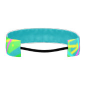 夢の色を書き込み文様を表現アート アスレチックヘッドバンド (裏面)