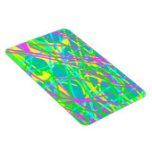 夢の色を書き込み文様を表現アート マグネット (右側)