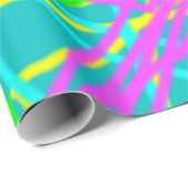 夢の色を書き込み文様を表現アート ラッピングペーパー (ロールコーナー)