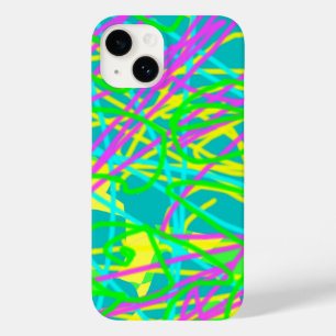 夢の色を書き込み文様を表現アート Case-Mate iPhone 14ケース