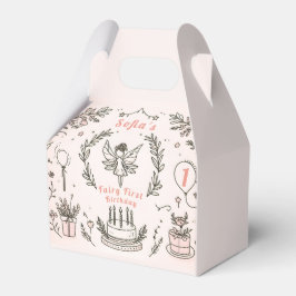 夢の色合いと妖精の願い：最初の誕生日 フェイバーボックス