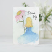 夢の花を持つ少女 エンクロージャーカード (スタンド正面)