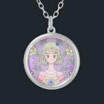 夢の花フローラ シルバープレートネックレス<br><div class="desc">夢の花は静かな反射の瞬間から柔らかな情緒的なコレクションを指すノートや電話のケースやトートのバッグや紅茶のコーヒーマグ、ネックレス、その他の美しい製品生まれは、すべてのピースは穏やかな色と繊細な芸術を介して言葉のない感覚を囁く。このコレクションは、言葉のない柔らかさ、フローラ落ち着いた表現の詳細の美しいを見つける人に最適で話す。言葉の無いمجموعة،وهي إنعكاس ناعم لمشاعر عميقة نبتت في لحظات صمت وتأمل،كل قطعة في هذة المجموعة من الدفاتر إلى الكفرات،لشنط التوت باجزإلى كاسات الشاي والقهوة وغيرها من المنتجات الجميلة التي تحمل لمسة فنية رقيقة تهمس بمشاعر لاتقال وتمنحك هدوءا يرافقك في تفاصيل يومكですهذة المجموعة لمحبي الجمال الهادئ الزهور الحالمةです。</div>