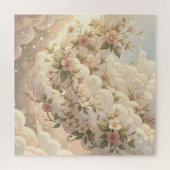 夢の花雲 桜の花 ジグソーパズル (横)