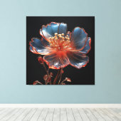 夢の花 キャンバスプリント (インサイチュ (ウッドフロア))