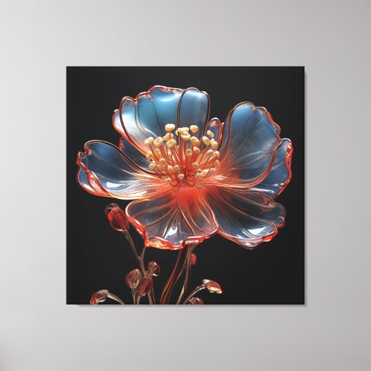 夢の花 キャンバスプリント (正面)