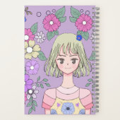 「夢の花」ノート ノートブック (裏面)