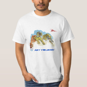 夢の芸術あなた自身の-トラ Tシャツ