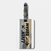 夢の荷札を持ち込む ラゲッジタグ (裏面縦)