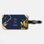 夢の荷物タグを追う ラゲッジタグ (裏面横)