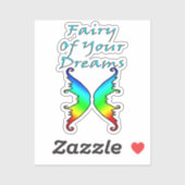 夢の虹の妖精 シール (シート)