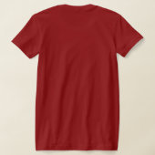 夢の蝶とハートの美しいグラフィックTシャツ Tシャツ (レイダウン裏面)