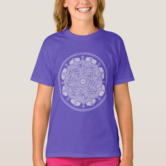 「夢の街」 (逆さ版) Tシャツ (正面)