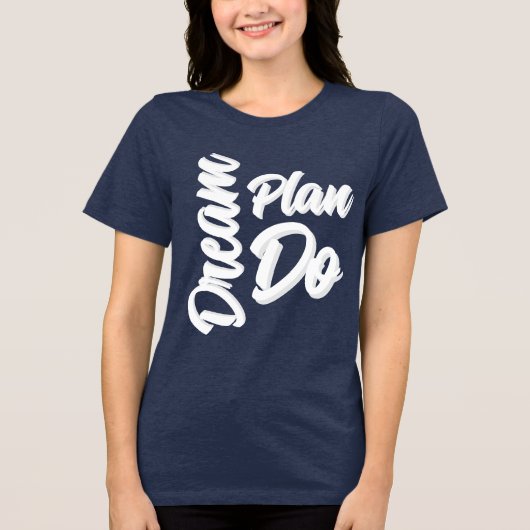夢の計画 トライブレンドＴシャツ (正面)