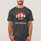 夢の都市 サンフランシスコの抱擁 Tシャツ (正面)
