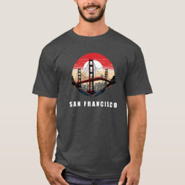 夢の都市 サンフランシスコの抱擁 Tシャツ