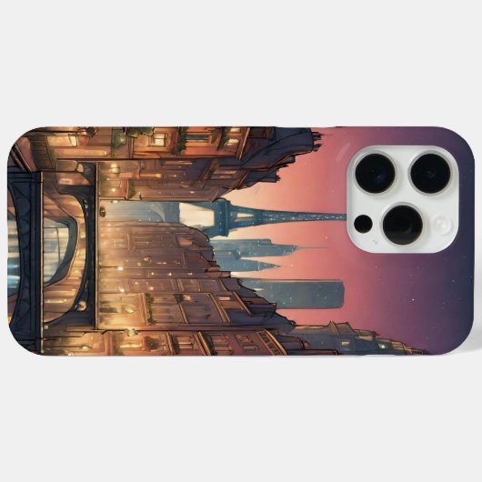 夢の都 Case-Mate iPhoneケース (裏面 (横))