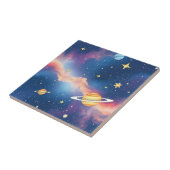 夢の銀河惑星星パターン タイル (側面)