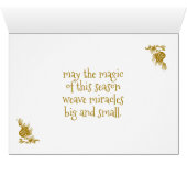 夢の雪に覆われたフクロウたちのクリスマスファミリーが大騒ぎ (内部横(下))