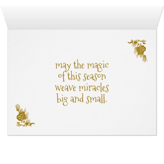 夢の雪に覆われたフクロウたちのクリスマスファミリーが大騒ぎ (内部横(下))