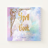 夢の雲と星の呪文 ノートブック (裏面)