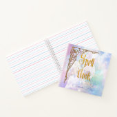 夢の雲と星の呪文 ノートブック (内部)