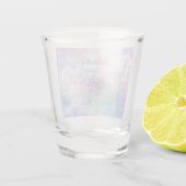 夢の雲と星結婚の ショットグラス (裏面)