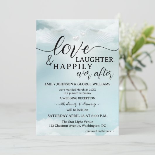 夢の雲の九駆け落ち結婚の後 招待状 (スタンド正面)