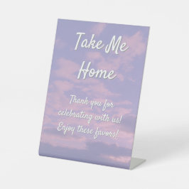 夢の雲の恋人の好意サイン 台座サイン