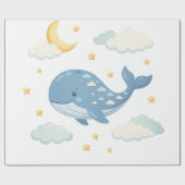 夢の雲クジラ ラッピングペーパー (フラット)