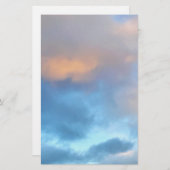 夢の雲 便箋 (正面/裏面)